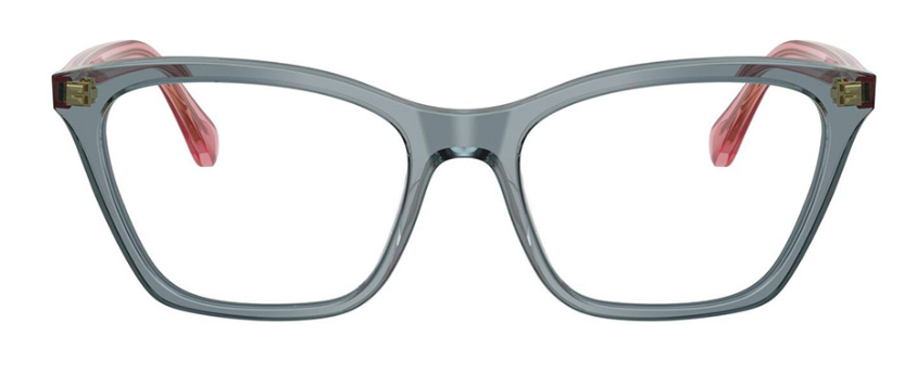 Vogue gray pink frame detail
