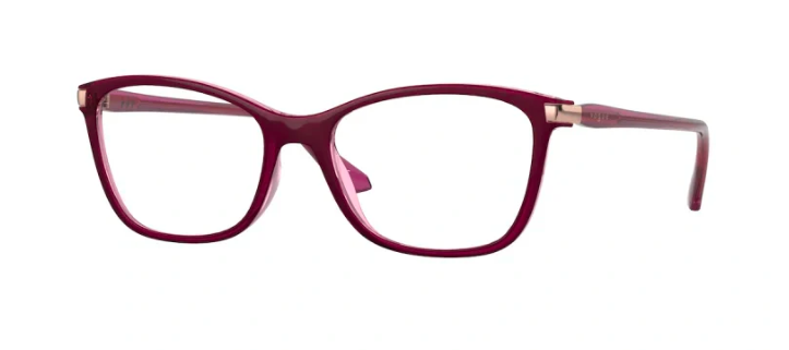 Vogue burgundy cat-eye frame
