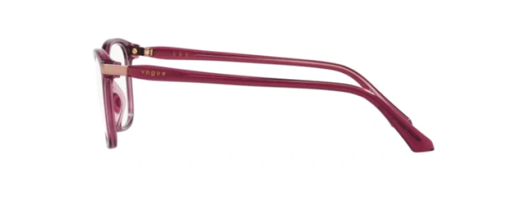 Vogue gray pink frame angle