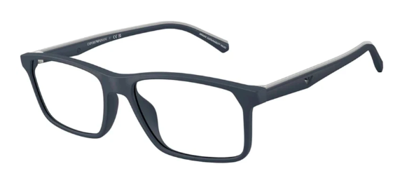 Emporio Armani navy frame side